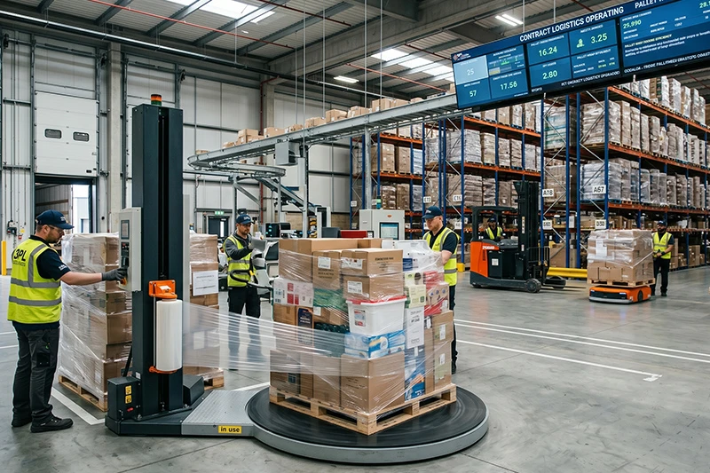What is the function of a pallet-wrapping machine?插图 What is the function of a pallet-wrapping machine?插图